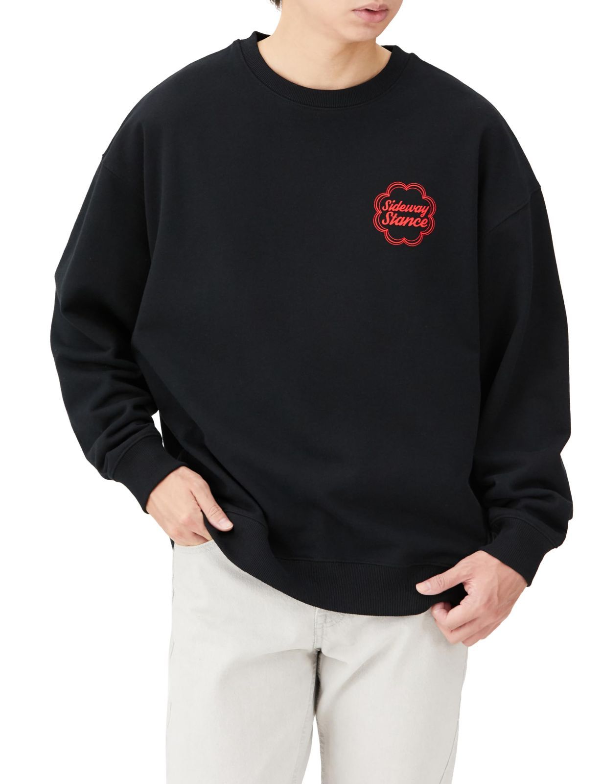 Size XL_Color ブラック インプローブス トレーナー SIDEWAYSTANCE キャンディ裏毛トレーナー メンズ 70168 ブラック