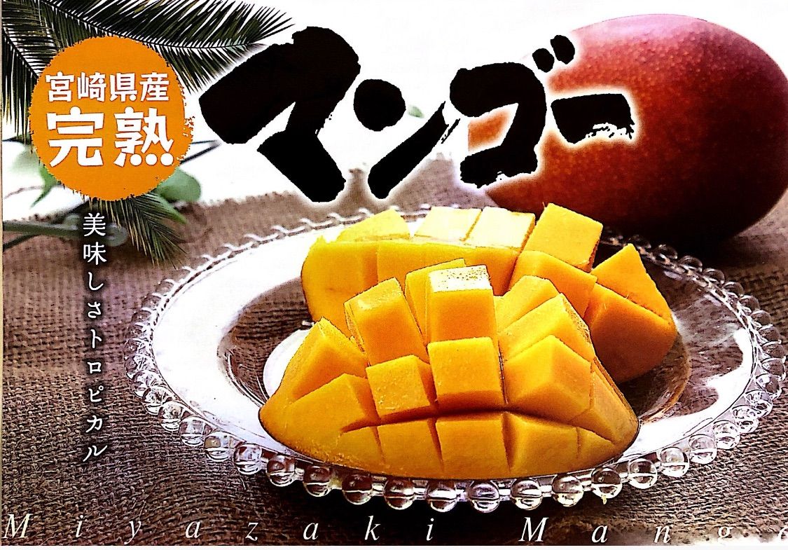 宮崎県産 完熟マンゴー 4kg パック詰め 宮崎産 完熟マンゴー 4kg フルーツパック詰め 【公式通販】