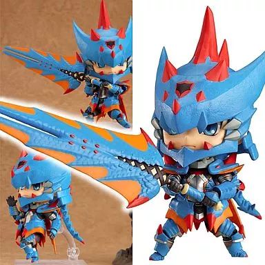 中古】フィギュア ねんどろいど ハンター♂剣士 ラギアX