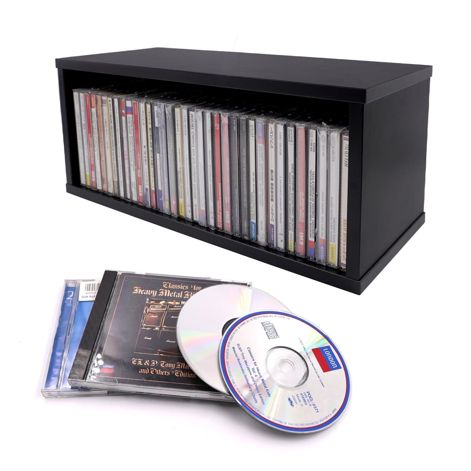 新品 CD収納ケース CDラック CDケース CD/DVD収納 収納棚 大容量