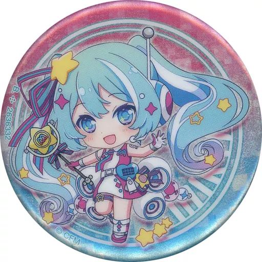 超激レアミク缶バッジ 初音ミク 10th Anniversary ピスケ
