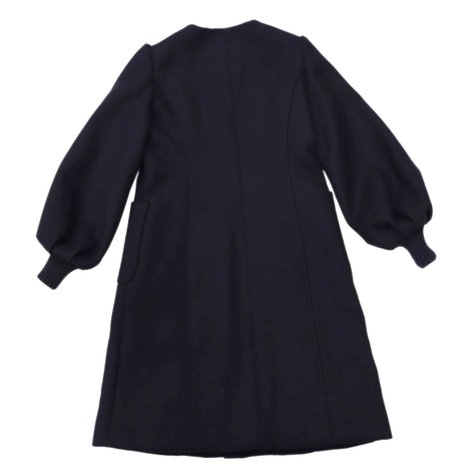 ボーダーズアットバルコニーウールコート