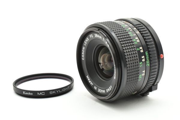★ Canon キャノン 単焦点広角レンズ FD 28mm S.C. F2.8 ★ジャンク