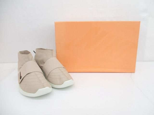 未使用 ナイキ NIKE NIKE AIR FEAR OF GOD MOC ナイキ エア フィア オブ ゴッド AT8086-200 スニーカー ピンク 27.5cm メンズ