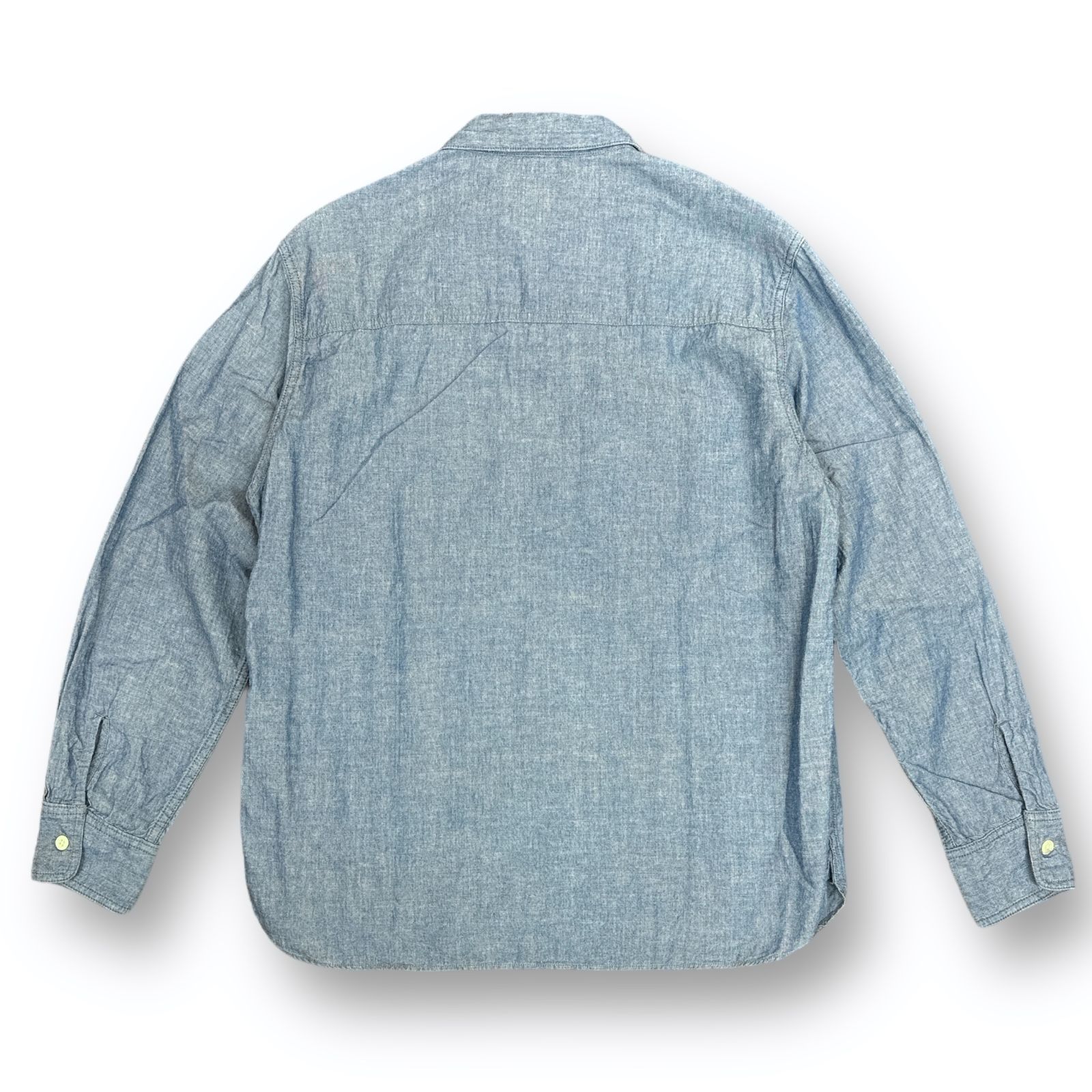 【M】WTAPS 20SS 201BRDT-SHM04 長袖　シャンブレーシャツ WTAPS 20SS CELL LS SHIRT シャンブレー 長袖シャツ ダブルタップス