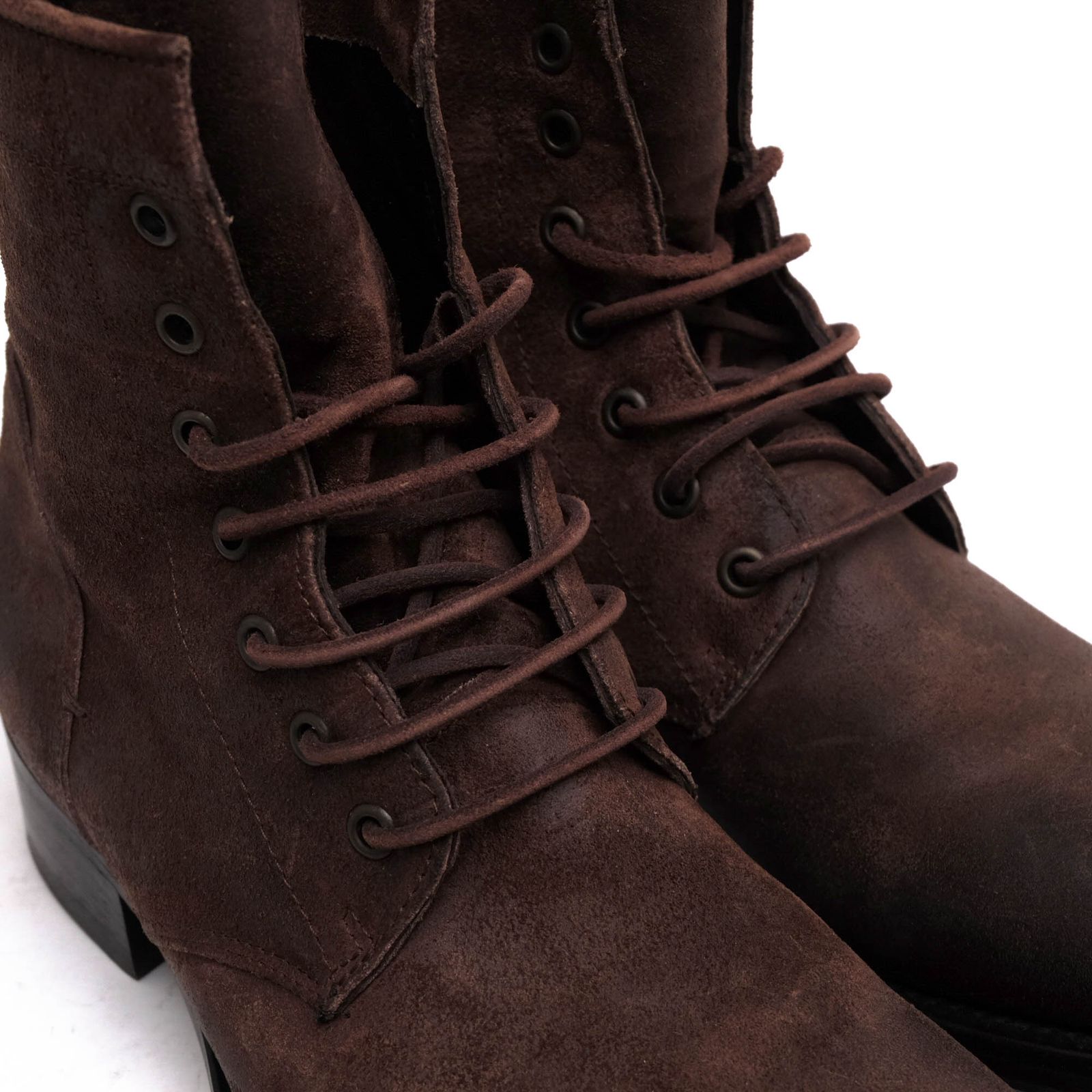 BUTTERO（ブッテロ）革靴　ダークブラウン ブッテロ／BUTTERO レースアップブーツ シューズ 靴 メンズ 男性 男性