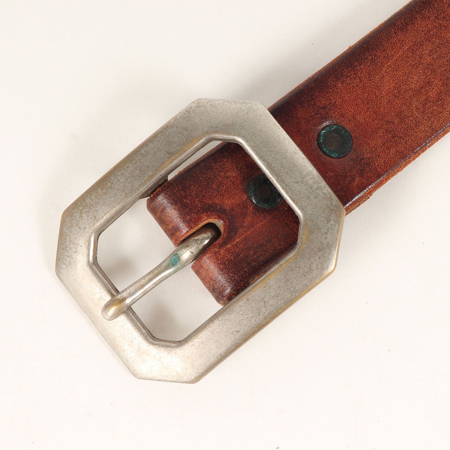 RRL ダブルアールエル ベルト サイズ:32 ヴィンテージ加工 レザー  