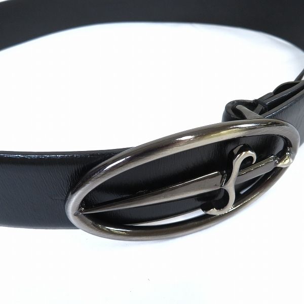 ae チェーザレパチョッティ CESARE PACIOTTI ベルト 876 95 黒 本革