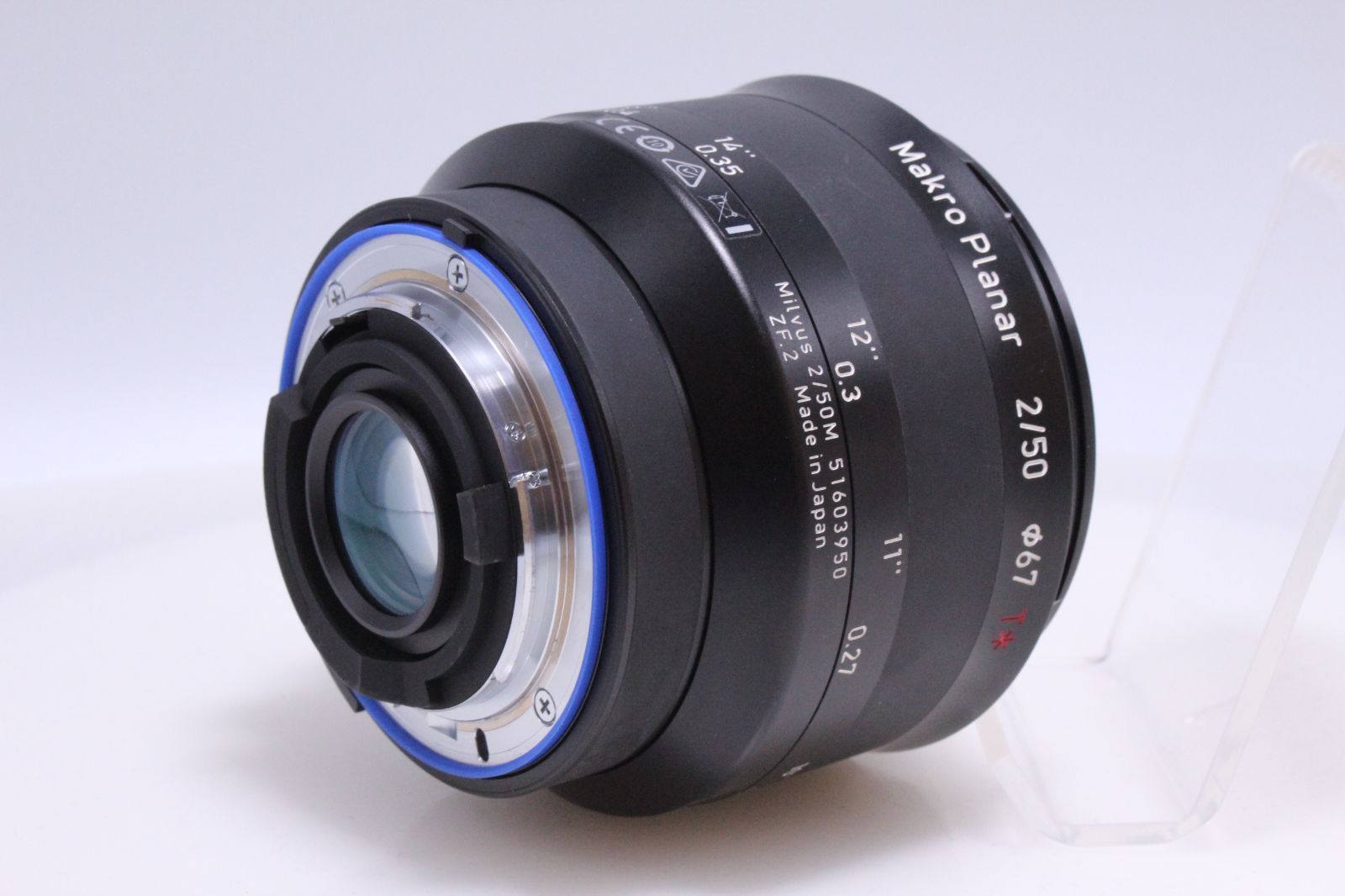 新鮮な Carl Zeiss MILVUS 2|50M ZF.2 ブラック 823099 単焦点レンズ 値段交渉可