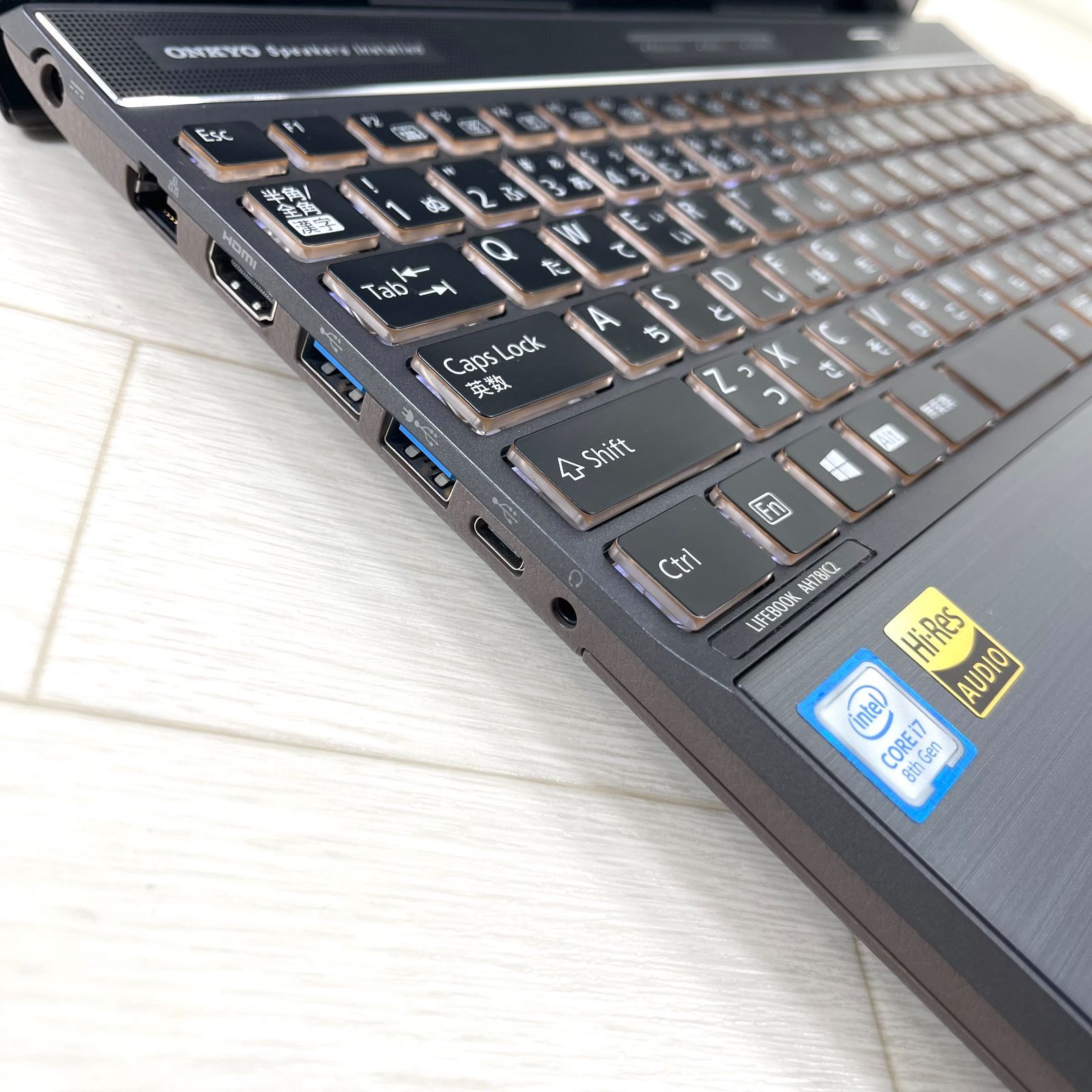 富士通 LIFEBOOK 第8世代 i7 新品SSD1TB＋HDD1TB搭載型 合計2TB搭載