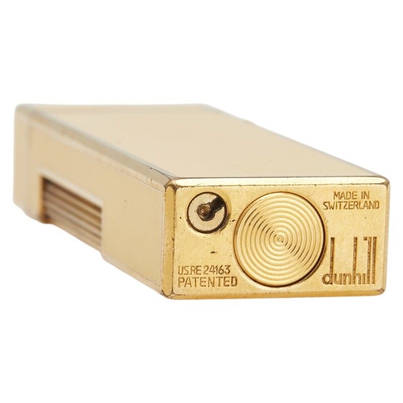 dunhill ダンヒル ガスライター ローラー式 喫煙グッズ ゴールドカラー ジャンク 【限定セール，格安】