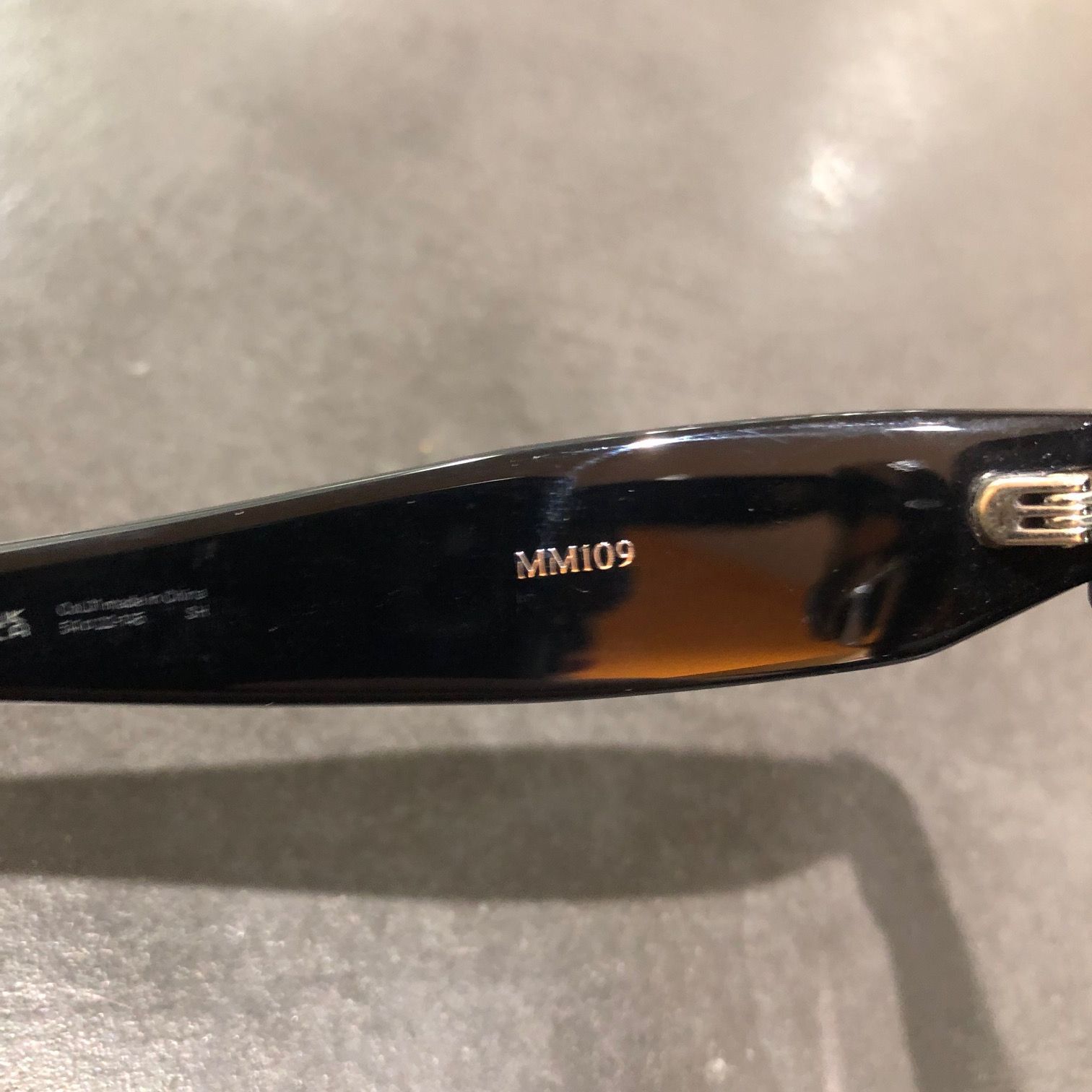 Gentle Monster Maison Margiela MM109 01 コラボ ステッチ