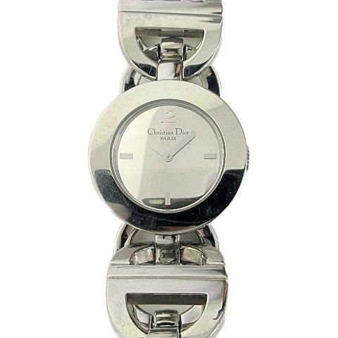 クリスチャンディオール 腕時計 マリスラウンドフェイス 中古品 (83075)