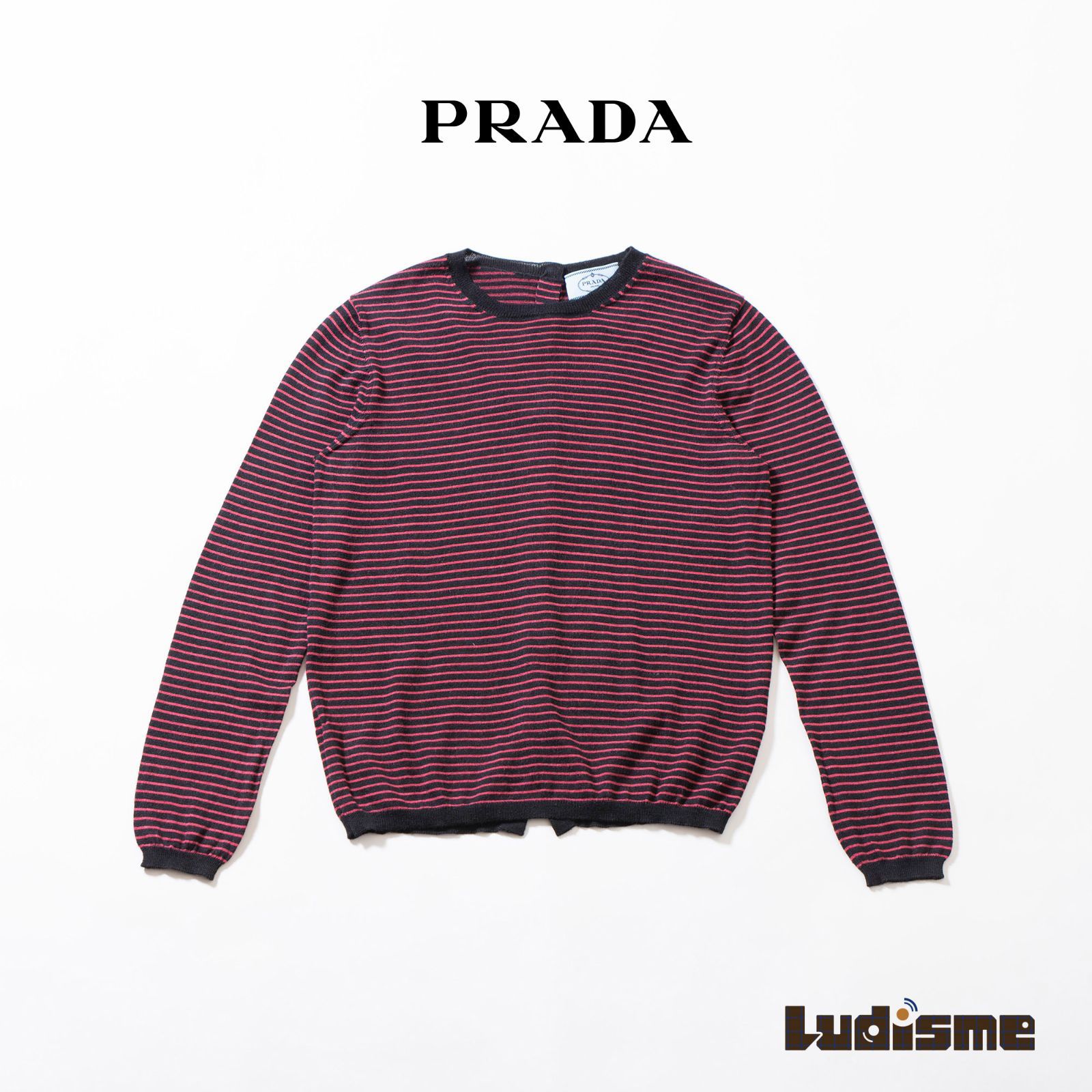 るる PRADA  レディーストップス PRADA＊Jersey top ロゴジャージトップ＊送料込 (PRADA/タンク