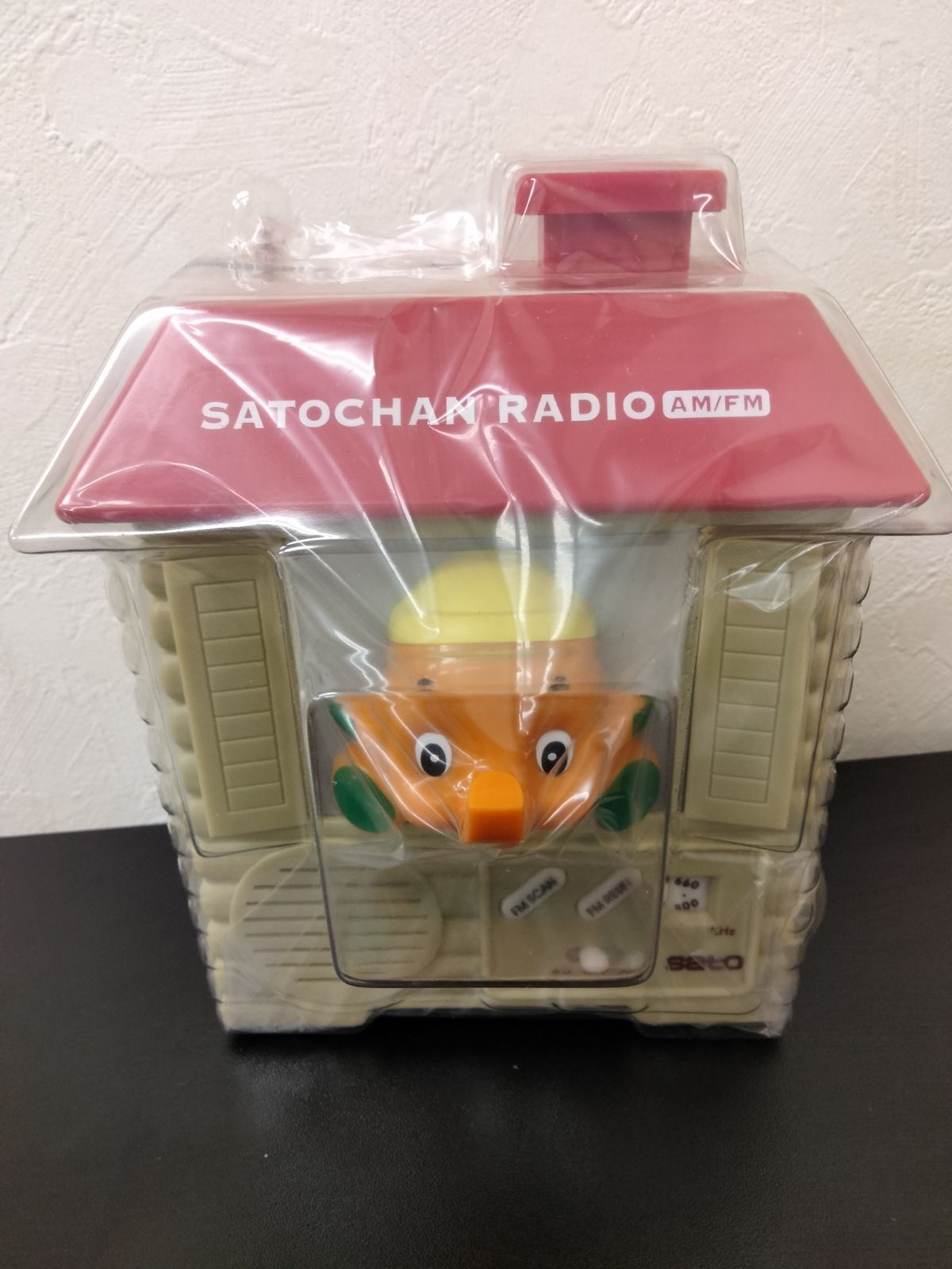 昭和レトロ SATO サトちゃんおしゃべりラジオ 未使用品 動作