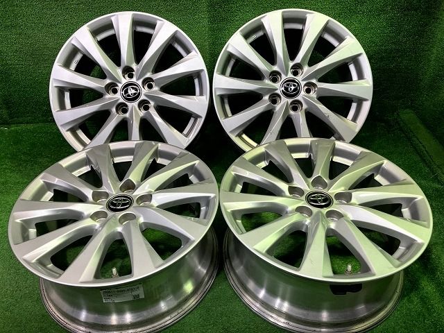 トヨタ TOYOTA トヨタ純正 AXVH75 カムリ 17ｲﾝﾁ 7.5J 5穴 4本 114.3 45