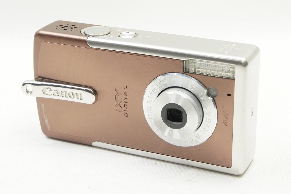 Canon キヤノン IXY DIGITAL L コンパクトデジタルカメラ シルキー
