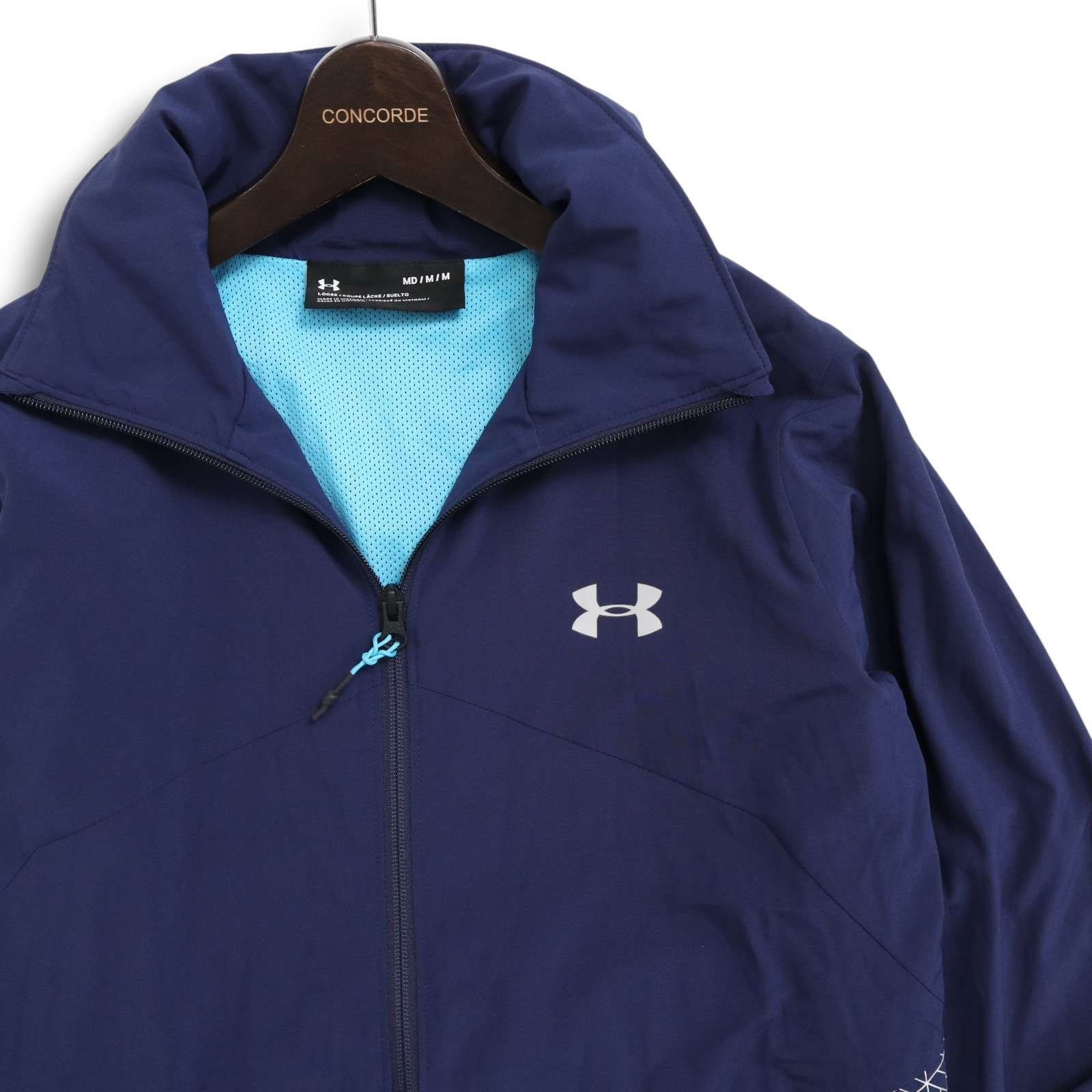 UNDER ARMOUR アンダーアーマー フード収納☆ 微裏起毛 ロゴ ダブル 