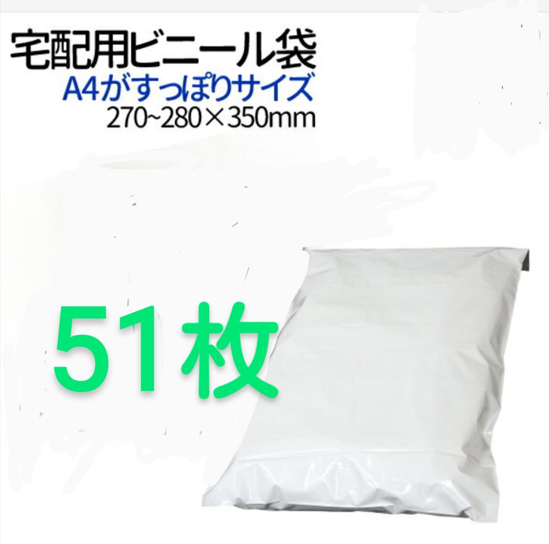 宅配ビニール袋A4 がすっぽり入るサイズ151枚 - その他