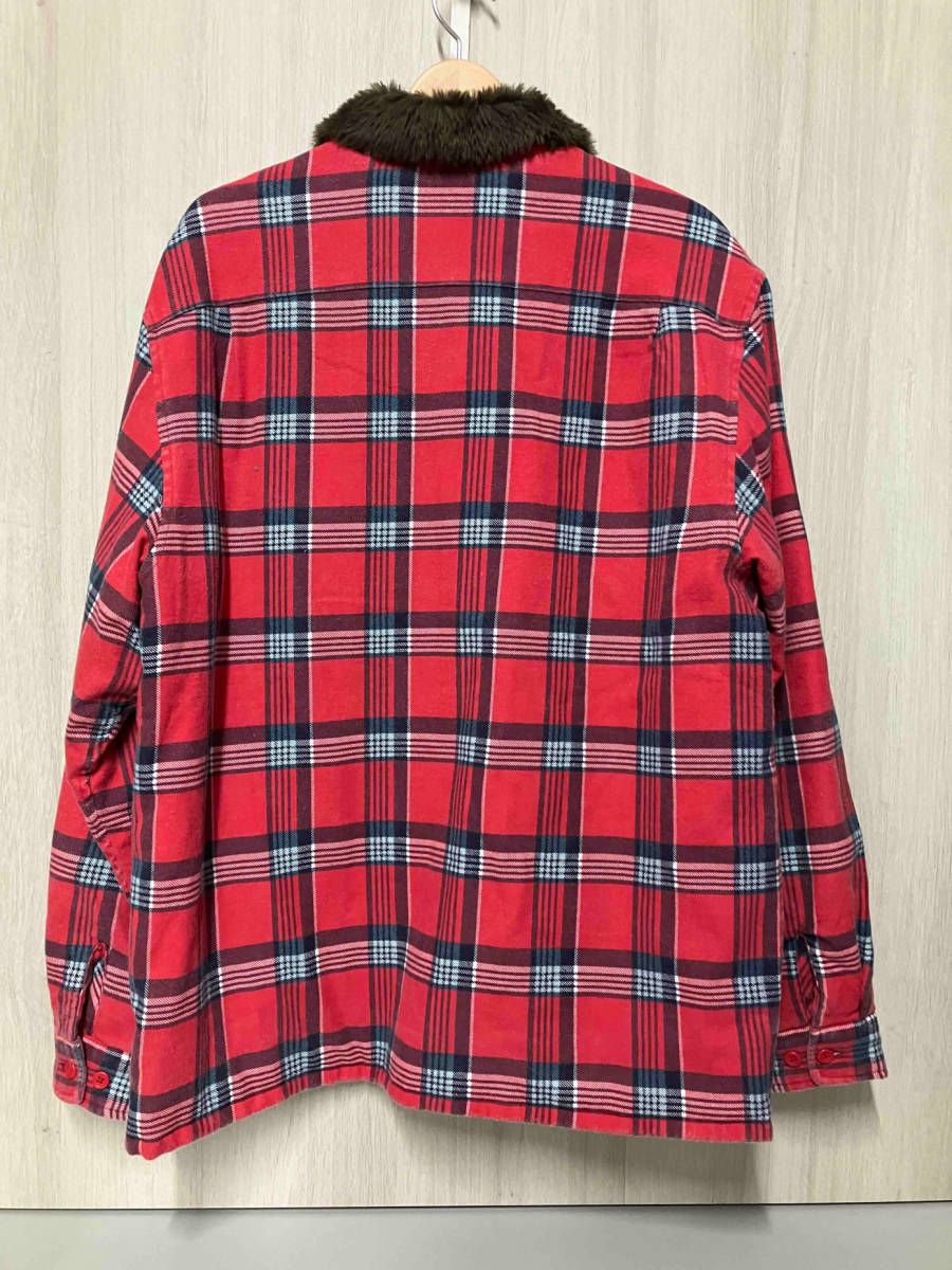 supreme シャツジャケット ☆25AW WEEK1☆Supreme Studded Shadow Plaid Zip Up Shirt