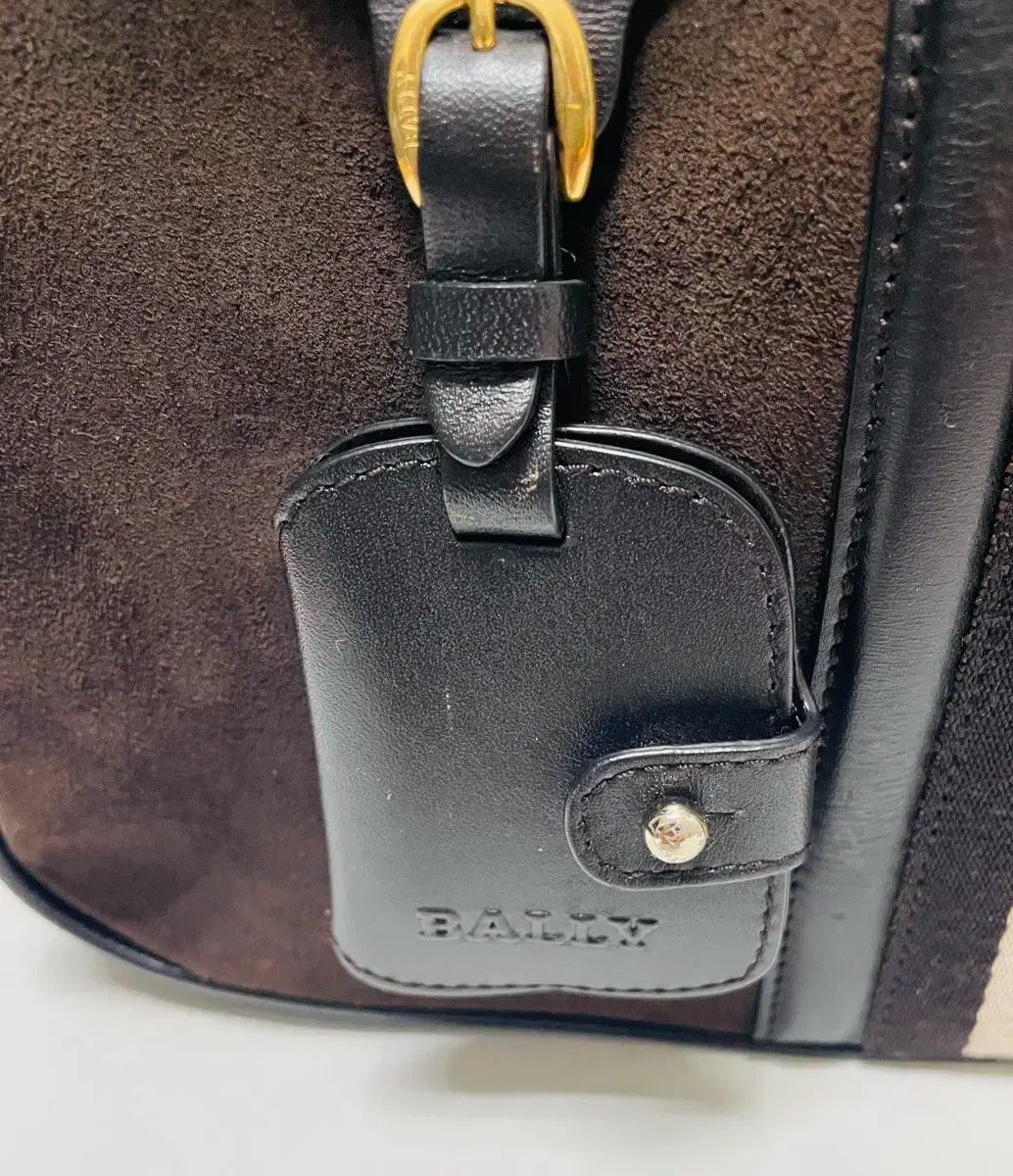 BALLY(バリー) スエード トートバッグ - メルカリ