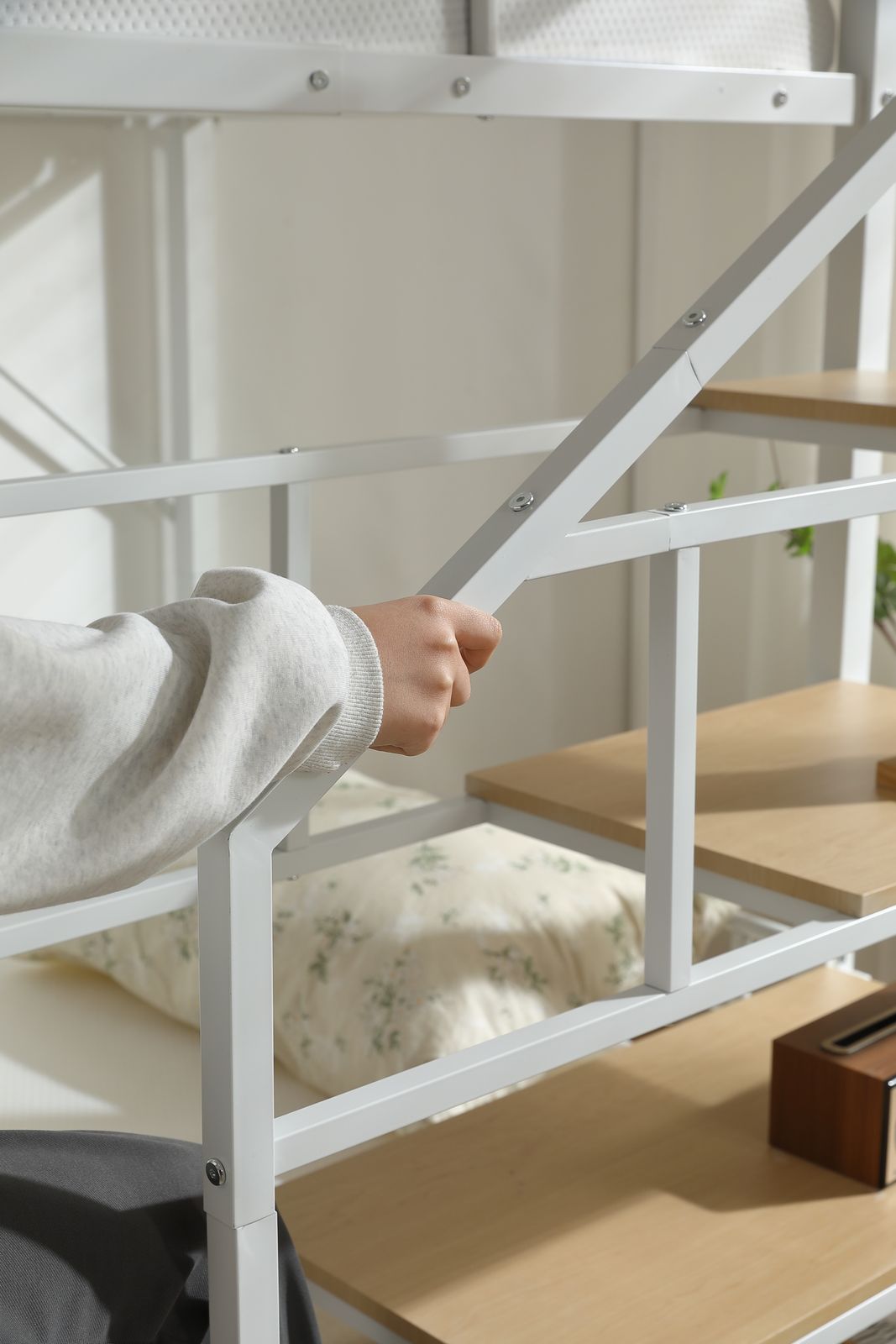 2個限定セール中」ロフトベッド シングルベッド パイプ 耐震 頑丈