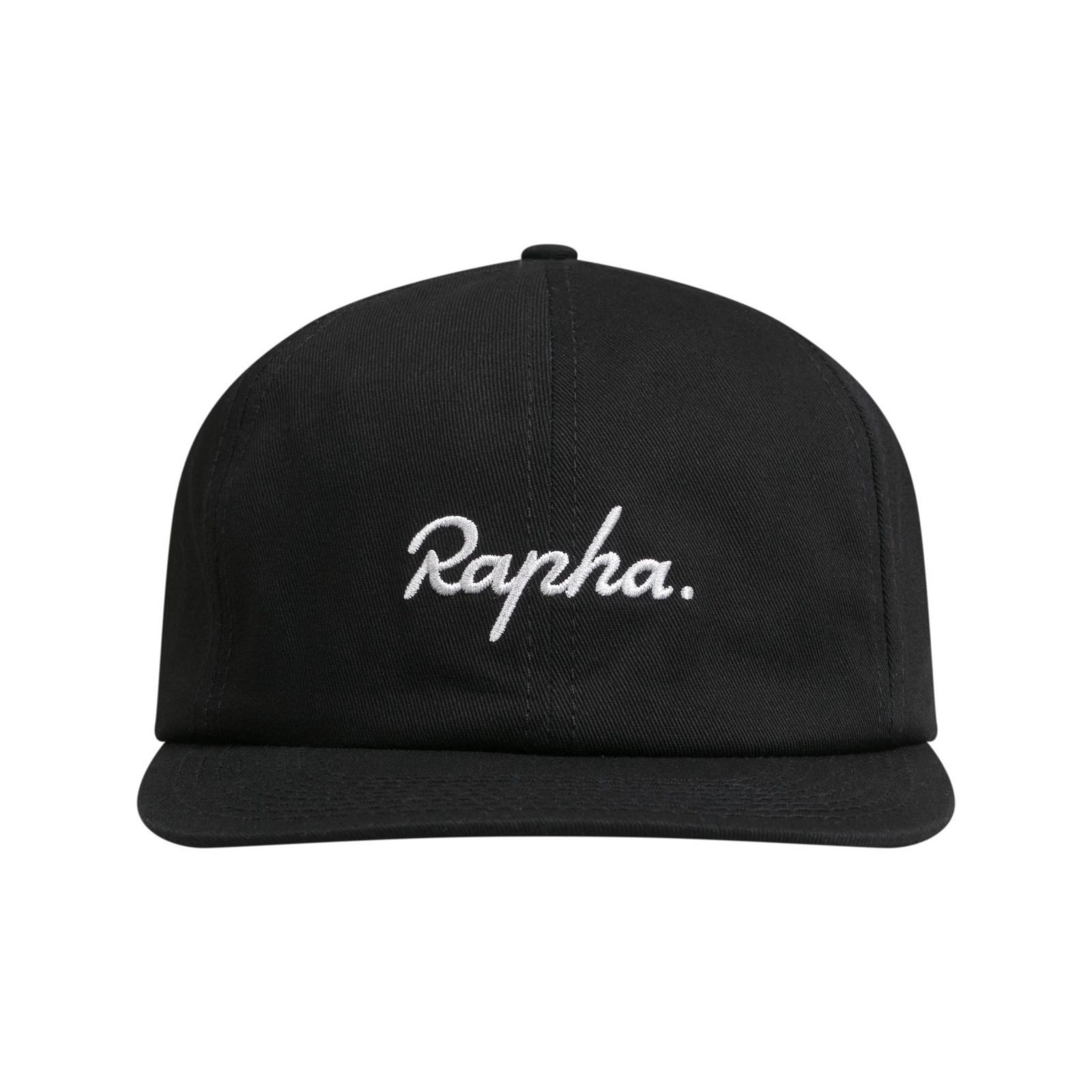 [Rapha ラファ] Trail 6 - Panel Cap ブラック トレイル 6 パネル キャップ フリーサイズ(JP 54-64cm) オーガニックコットン製