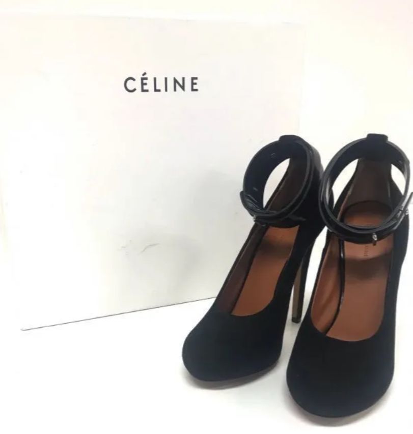 θ【美品】CELINE/セリーヌ アンクルストラップ フィービー ファイロ