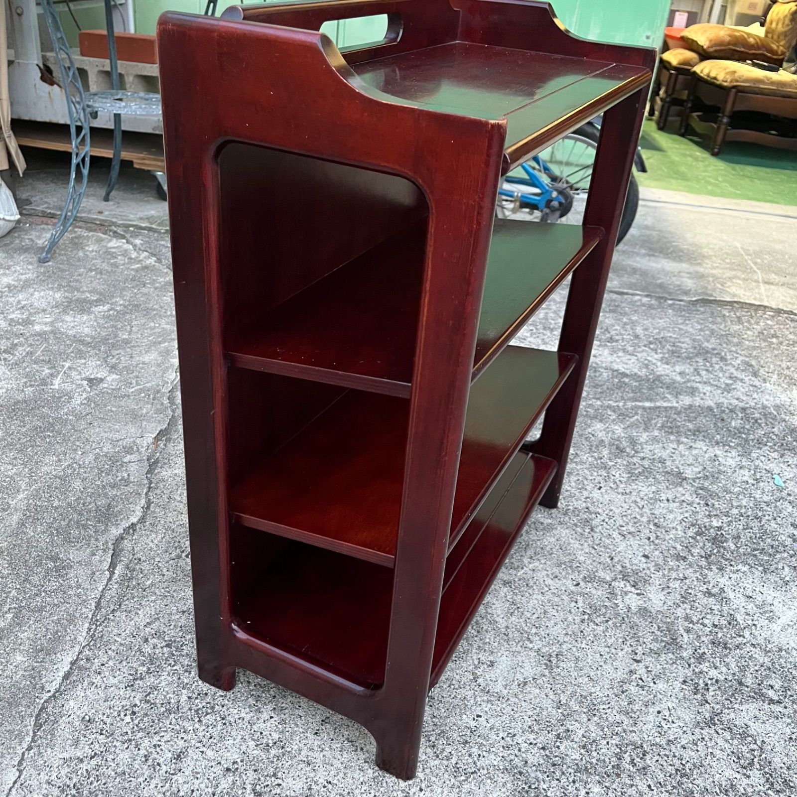 カリモク/karimoku】オールドカリモク カリモク家具 昭和 本棚