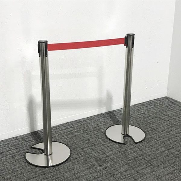 ベルトリールパーティション 購入 2本セット レッド パーテーション