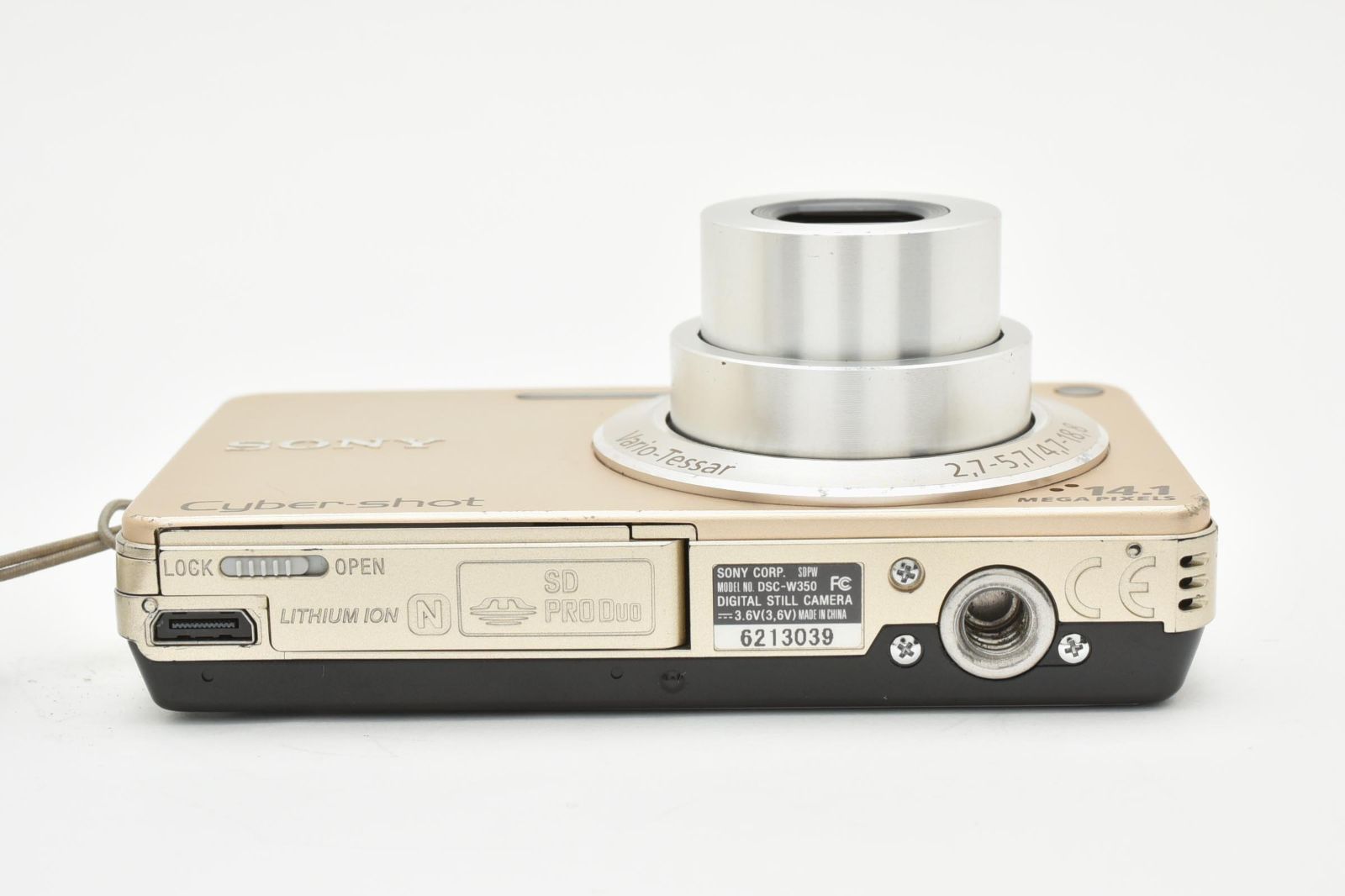 ソニー Sony Cyber-shot DSC-W350 コンパクトデジタルカメラ 返品保証