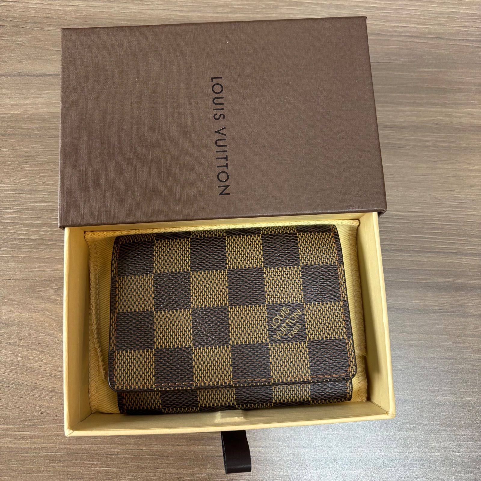 ◎LOUIS VUITTON ルイヴィトン モノグラム N62920 アンヴェロップ カルト ドゥ ヴィジット 名刺入れ カードケース シリアルCA0096