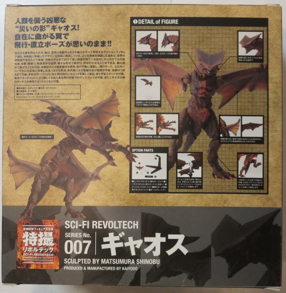 海洋堂 特撮リボルテック ギャオス 007