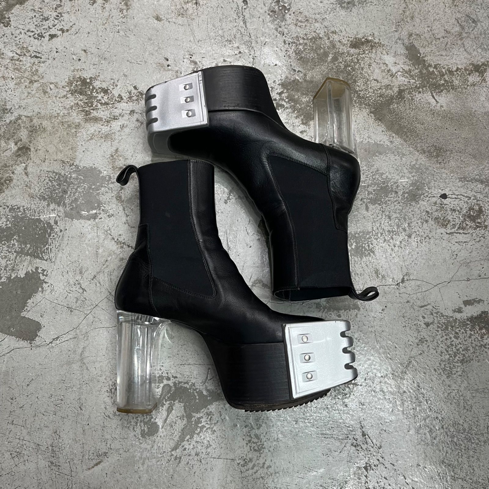 参考上代354200円 Rick Owens Grill Kiss Boots グリル キスブーツ
