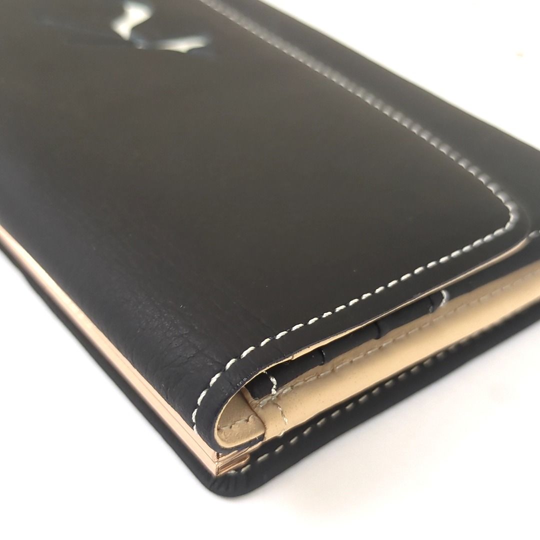 kitamura キタムラ 長財布 財布 がま口 レザー ブラック - メルカリ