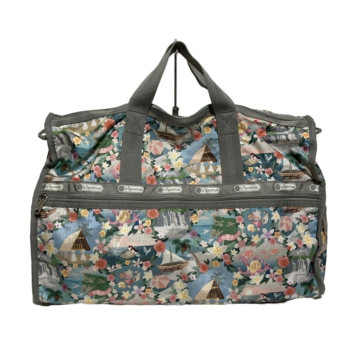 美品 レスポートサック LESPORTSAC バッグ ボストンバッグ ポーチ付き 新品 レスポートサック レスポ ボストンバッグ ポーチ付き 旅行