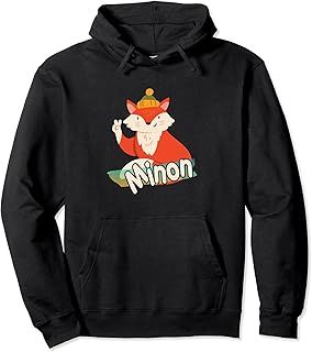 MINON - Cute Boy Name with cool Fox パーカー