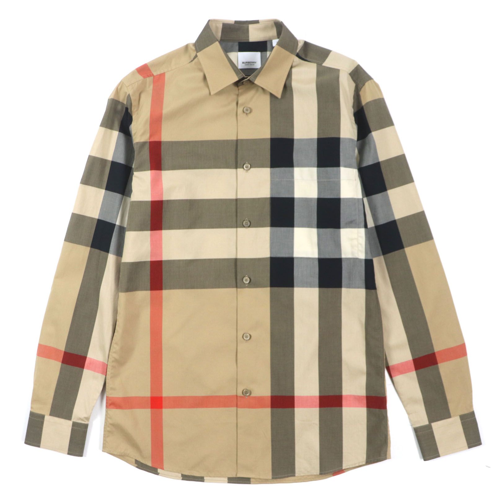 極美品】BURBERRY ノバチェック柄 シャツ メンズ 【公式通販】