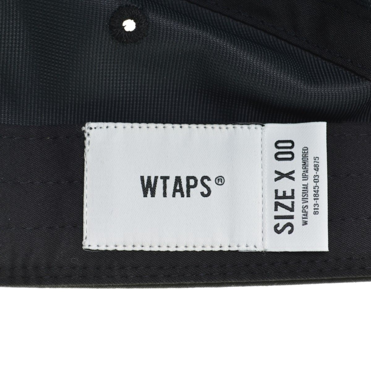 WTAPS】24AW 242HCDT-HT13 T-7 / CAP / POLY. TWILL / BLACKキャップ