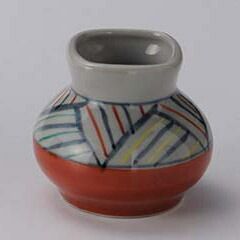 和食器 イ296-278 アジ口赤楊子入