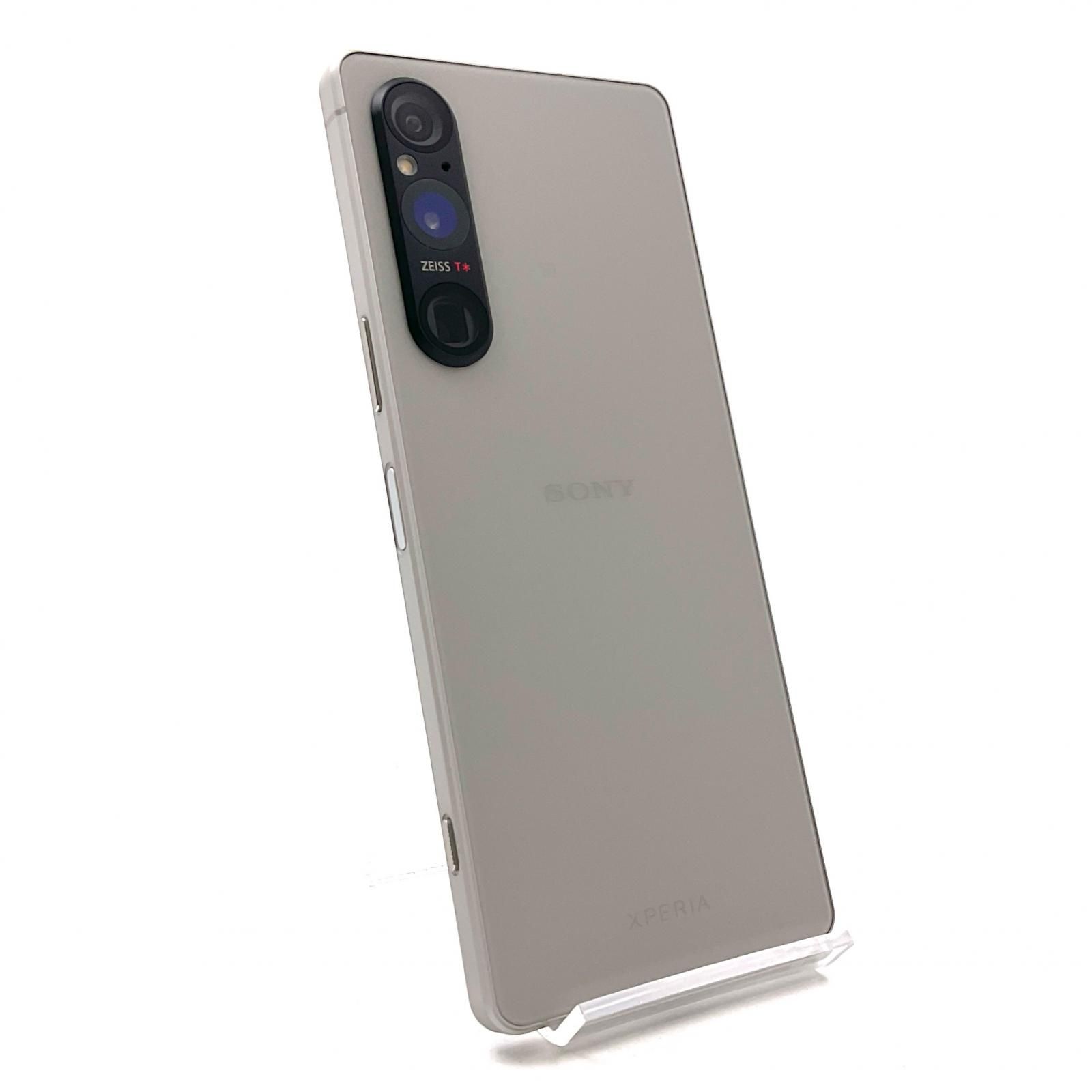 【美品】Sony Xperia 1 V SIMフリー512GB プラチナシルバー Sony Xperia 1 V 512GB プラチナシルバー SIMフリー XQ-DQ44 白