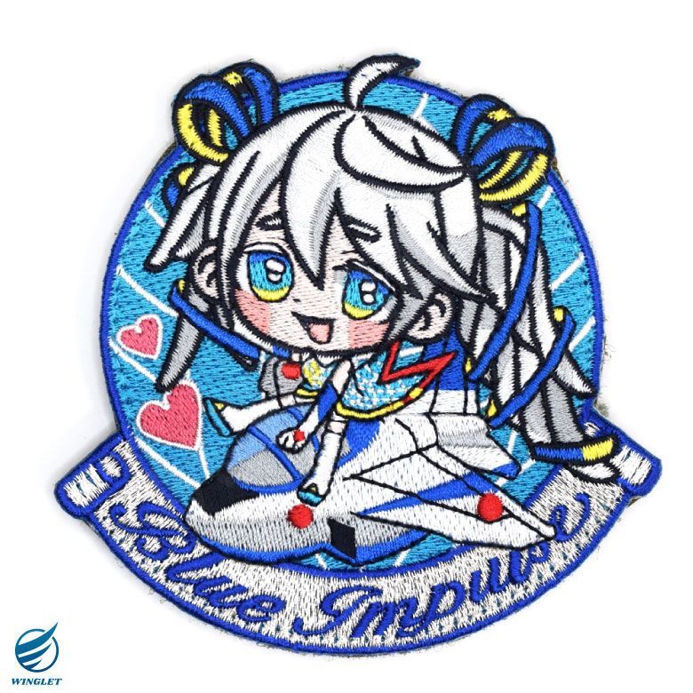 航空自衛隊 ブルーインパルス キャラクター まもり娘 おすわり