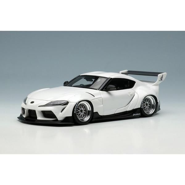 新品 EIDOLON 1/43 パンデム GRスープラ Ver.1 2019 ホワイト 完成品ミニカー RB006A [佐川急便]