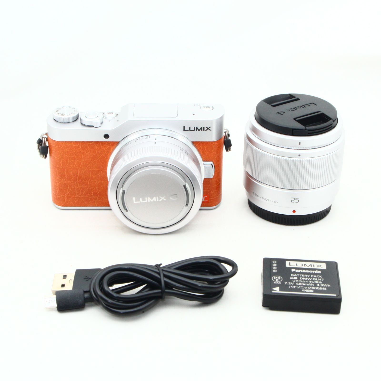 Panasonic LUMIX G DC-GF9W オレンジ ケース付 LUMIX DC-GF9 オレンジ