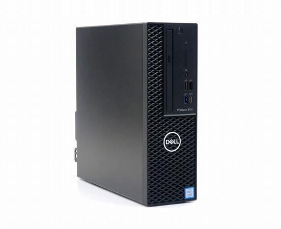 DELL Precision 3431 SFF Core i5-9600 3.1GHz 16GB 256GB NVMe SSD 1TB HDD Quadro P400 Windows11 Pro 64bit