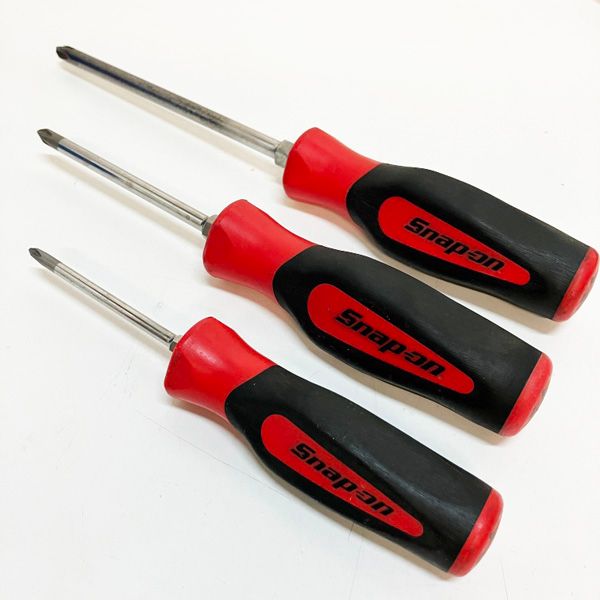 Snap-on/スナップオン 【中古美品】6本セット プラス3本 マイナス3本