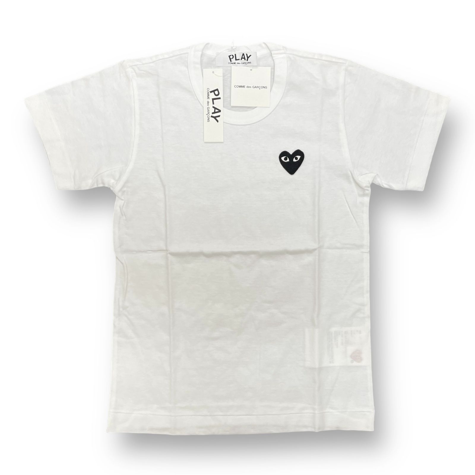 定価7480円 未使用 PLAY COMME des GARCONS ハートロゴ Tシャツ