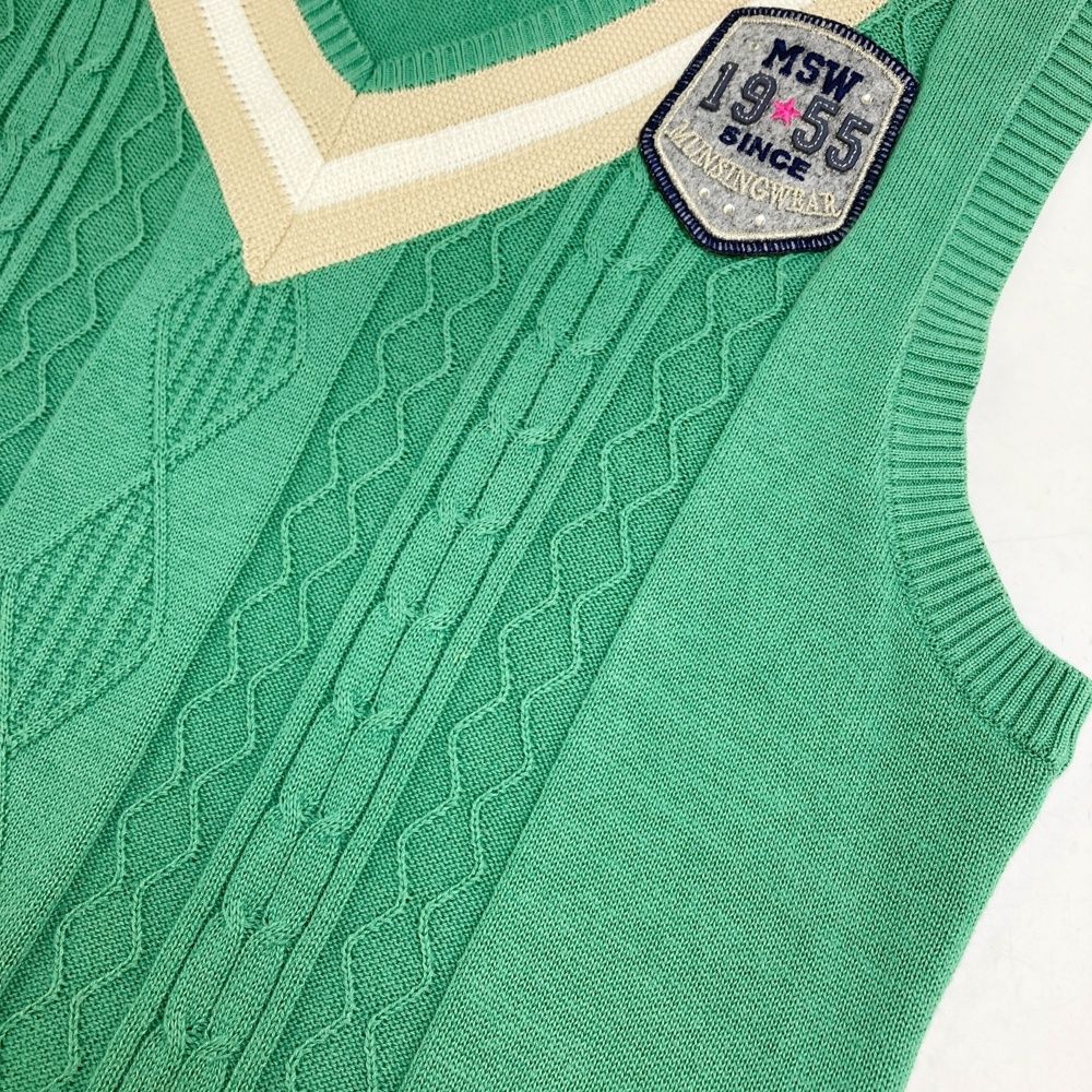 サイズ：L MUNSING WEAR マンシングウェア SL5031 ニットベスト