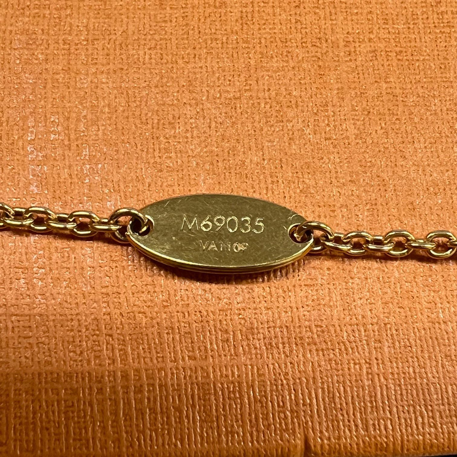 LOUIS VUITTON コリエガーデンルイーズネックレス ルイヴィトン M69035
