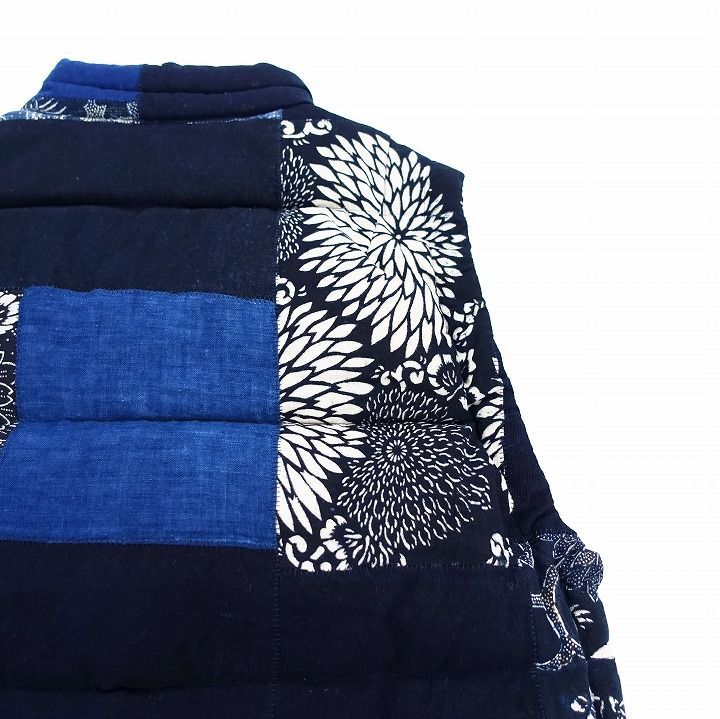 ビズビム VISVIM ICT INSULATOR DOWN VEST KOFU 古布 インシュレーター